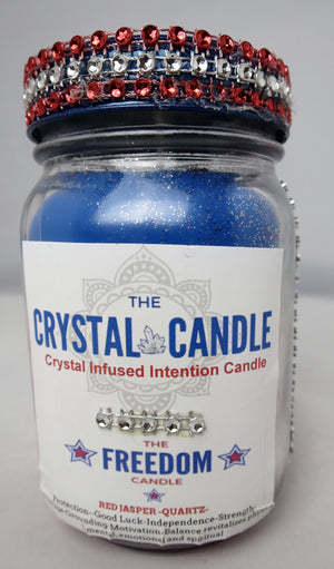 The Crystal Candle-The Freedom Candle