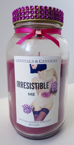 The Crystal Candle- The Irresistible Me Candle